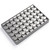 14" x 9" Silver/Gray  45 Earring Tray