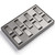14" x 9" Silver/Gray 11 Watch Tray