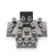 16" Silver/Gray Showcase Ring Display Set