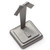 2-1/4" x 2-1/4" Silver/Gray Ring/Earring Stand