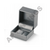 Silver Leatherette Ring Clip Box