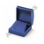Blue Leatherette Medium Earring/Pendant Box