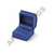 Blue Leatherette Ring Box