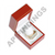 Red Leatherette Ring Box (Finger)