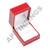 Red Leatherette Ring Box (Slot)