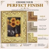 Ornate Gold Picture Frame 40x40 -Wall Picture Frame, Vintage Ornate Antique Style, Popular Picture Frame Sizes, Gold & Silver, 3348