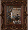 12x36 Ornate Picture Frame - 8-Inch Classic European Royal Vintage Antique Style Frame