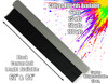 84" Black Canvas Rolls for Painting Large Canvas Fabric by the Yard 6|25|50|100 Yd 13oz Black Gesso Primed Artist Canvas Roll, Cotton Duck Unstretched Quality Fabric for Painters, SDK Murals, Backdrops