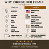 3-1/2" Polystyrene Picture Frame 1743: 72X96*
