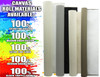 84" wide Medium Grain Triple \ Universal Primed 100% Linen Canvas -14 0z