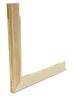 Canvas Stretcher Bars 16" 1 PC  0.75" Canvas Stretcher Frames, Extra Large Stretcher Bars for Canvas Paintings,Prints. Solid Wood Frame for Canvas Stretching Custom Size 6-84", Quality Kiln Dried Pine