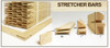 Canvas Stretcher Bars 22" 1 PC  0.75" Canvas Stretcher Frames, Extra Large Stretcher Bars for Canvas Paintings,Prints. Solid Wood Frame for Canvas Stretching Custom Size 6-84", Quality Kiln Dried Pine