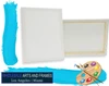 Stretched Canvas for Painting 30x40 Single 3/4" Extra Fine Smooth Portrait Cotton Canvas 13 Oz, Triple Primed, Gallery Wrapped, Artist Canvas — image 3