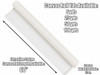 60" Canvas Rolls for Painting Large Blank Canvas Fabric by the Yard 6|25|50|100 Yd 13oz Extra Fine Artist Canvas Roll-Cotton Duck, Unstretched Cloth, Quality Fabric for Painters, SDK Murals, Backdrops