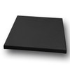 3/4" Stretched Black Cotton Canvas 12X24: Box of 5