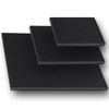 3/4" Stretched Black Cotton Canvas  14X18: Box of 5