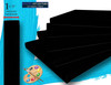 1-1/2 inch black stretched cotton canvas 30x60 box of 5 image 2