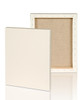 Medium Grain 2-1/2" Stretched Linen canvas 16X16: Box of 5