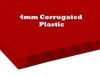 Neon Red 24x24 4mm Corrugated Plastic Sheets - Image 3