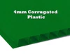 Neon Green 48x48 4mm Corrugated Plastic Sheets - Image 3