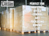 12" x 1500' 60 Gauge Cast Stretch Film Rolls - Industrial Stretch Wrap - Case of 6