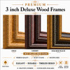 3 Inch Deluxe Wood Frames: 36X72*