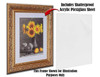 9x24 Picture Frame - Modern 2.5" Wall Poster Frame & Canvas Frame, Black Brown Silver Gold Picture Frames, 631-II