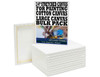 24x48 Bulk pack 3/4 inch stretched canvas cotton artist blank canvases