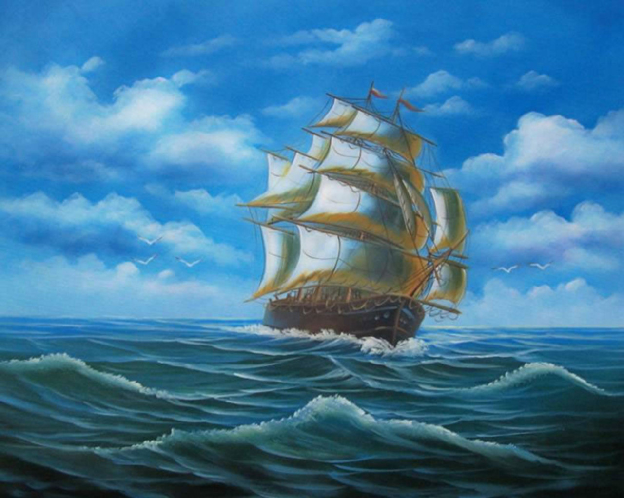 Level B Oil Paintings: 48X72