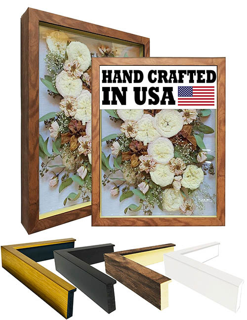Shadow Box Frames :2-3/16" Deep Polystyrene Picture Frame 2880: 4X6*