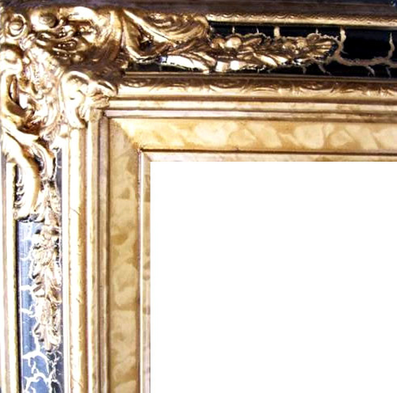 Gold Ornate 12x12 Picture Frame 12x12 Frame 12 by 12 with glass Square