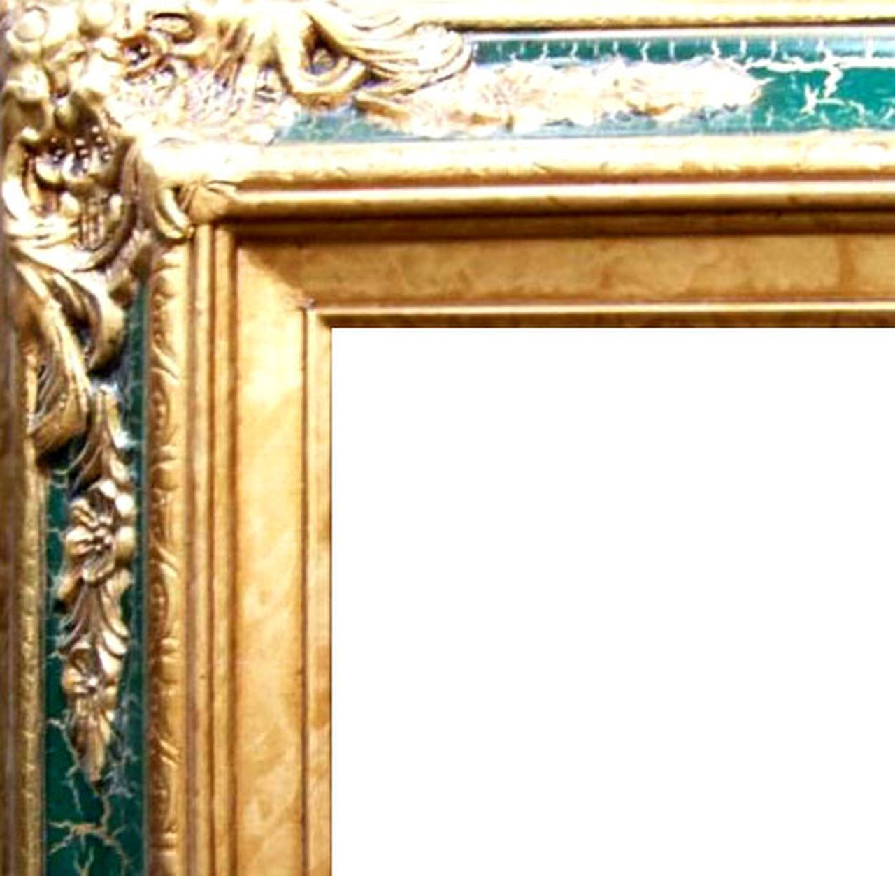 Gold Ornate 12x12 Picture Frame 12x12 Frame 12 by 12 with glass Square