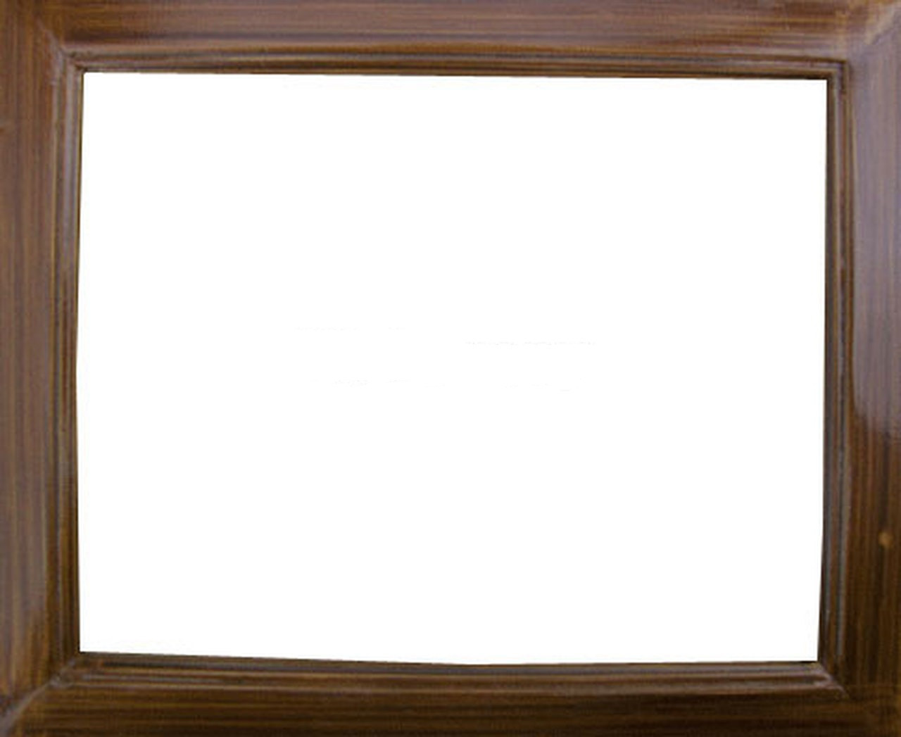 10x20 Traditional Mahogany Complete Wood Picture Frame with UV