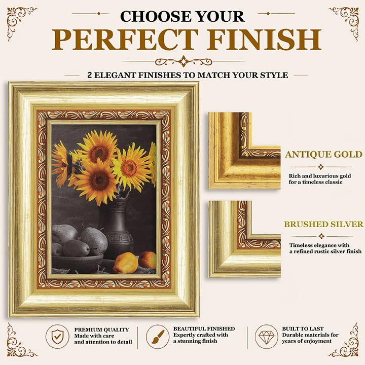 2-3/4" Polystyrene Picture Frame 230: 5X5*