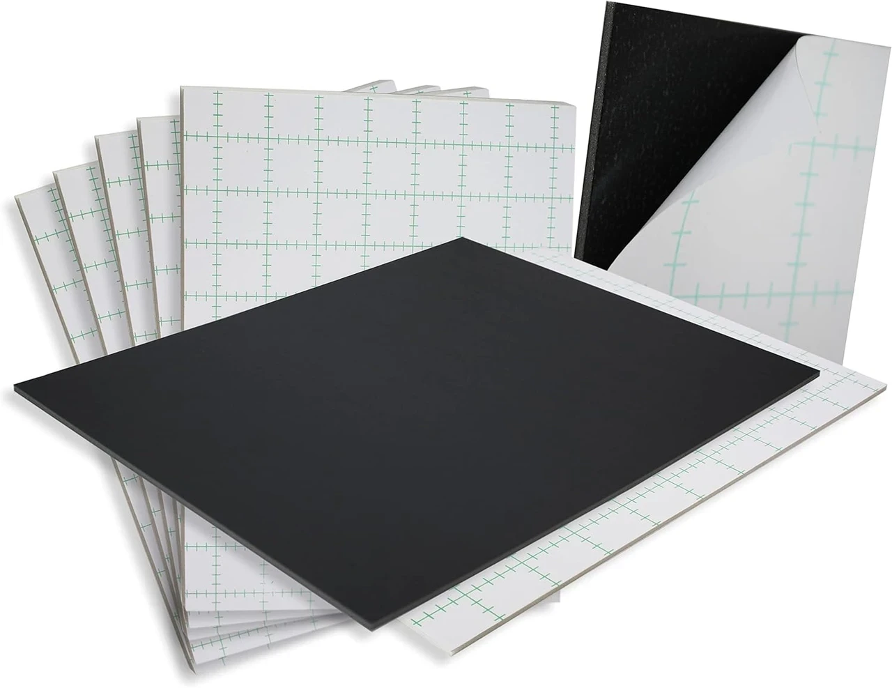 3/16" Black 1 Side Self Adhesive Foam Core Boards  : 40 X 60