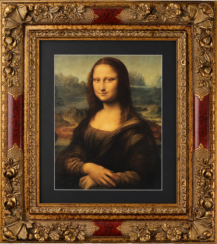 72x120 Ornate Picture Frame - 6-Inch Franklin European Royal Vintage Antique Style Frame
