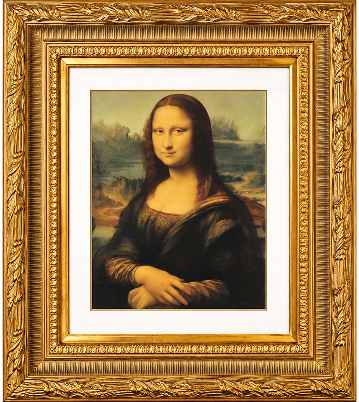 72x144 Ornate Picture Frame - 6-Inch Roman European Royal Vintage Antique Style Frame