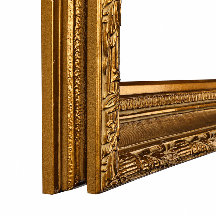 72x144 Ornate Picture Frame - 6-Inch Roman European Royal Vintage Antique Style Frame