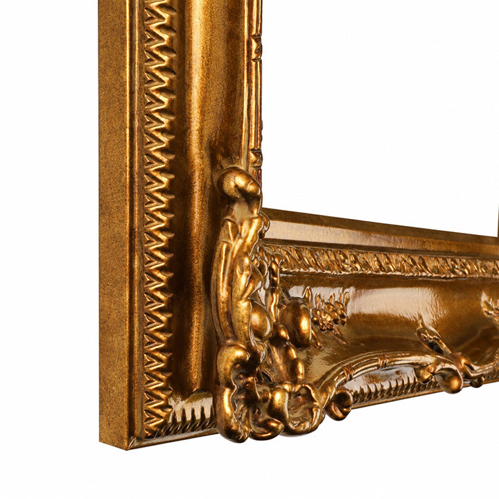 72x96 Ornate Picture Frame - 6-Inch Victorian European Royal Vintage Antique Style Frame
