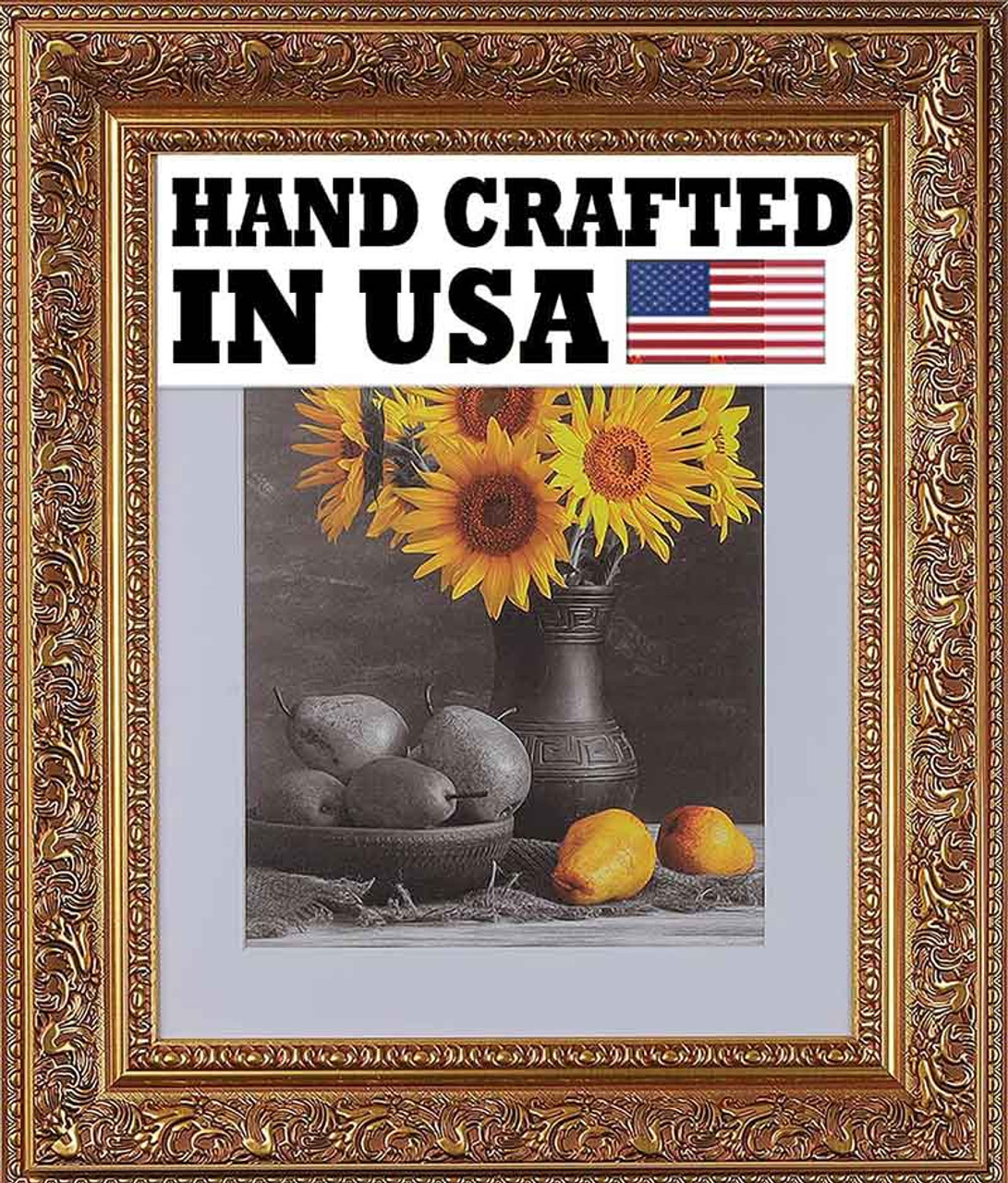 ornate antique polystyrene photo frame