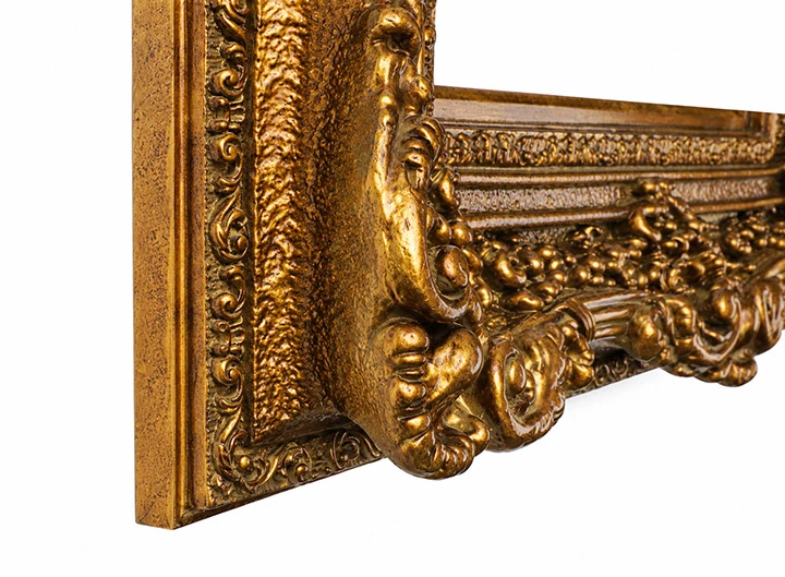 72x144 Ornate Picture Frame - 8-Inch Classic European Royal Vintage Antique Style Frame