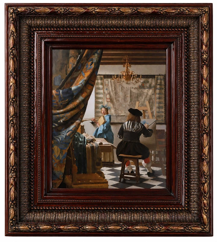 22x28 Ornate Picture Frame - 8-Inch Royal European Royal Vintage Antique Style Frame