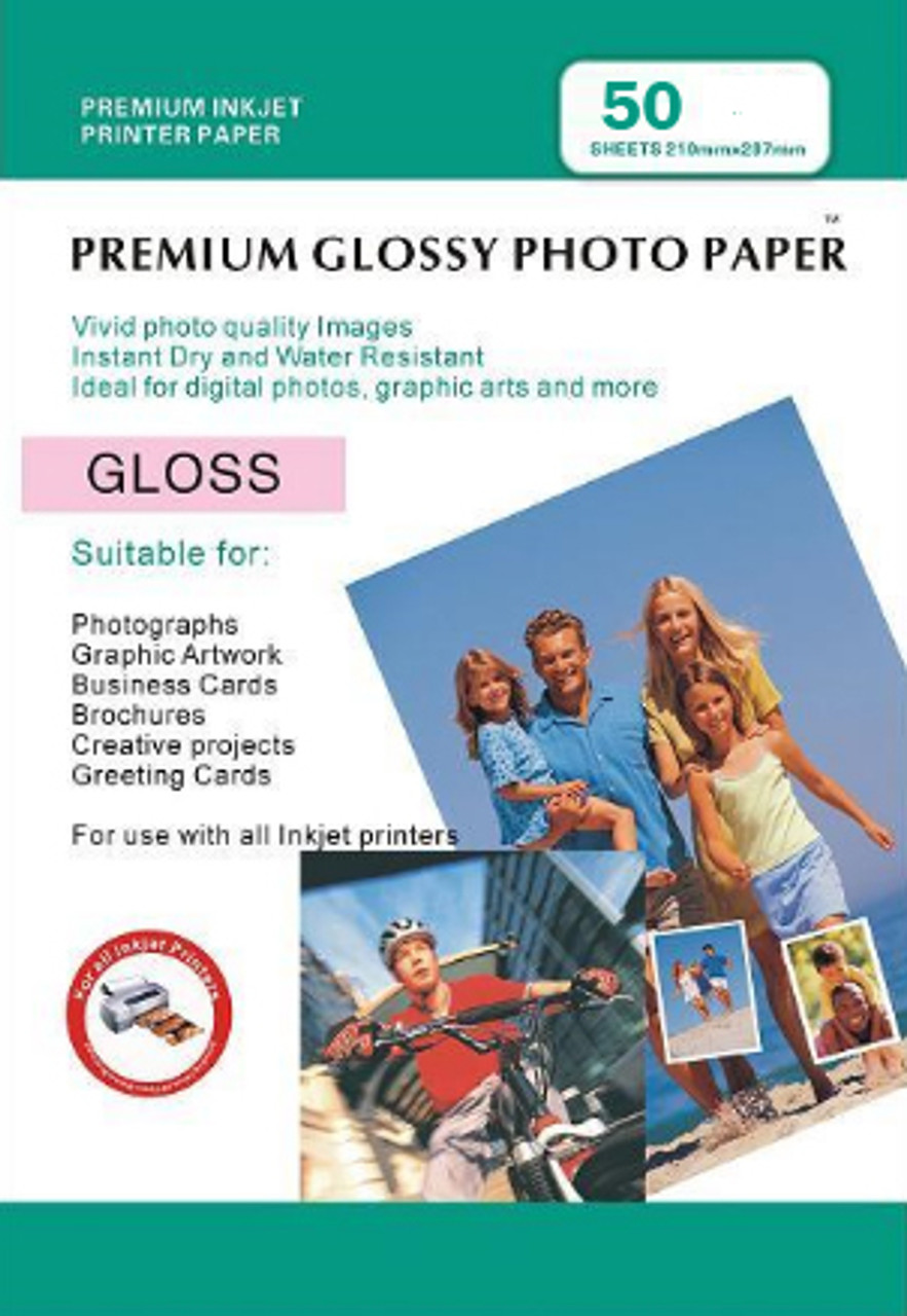 Digital Printing Photo Paper Sheets 50 PACK: 8.5X11