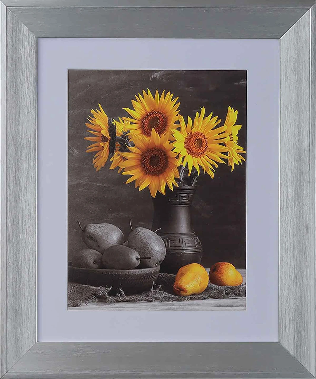 Custom Picture Frame - Modern 2.5" Wall Poster Frame & Canvas Frame, Black Brown Silver Gold Picture Frames, 631-II