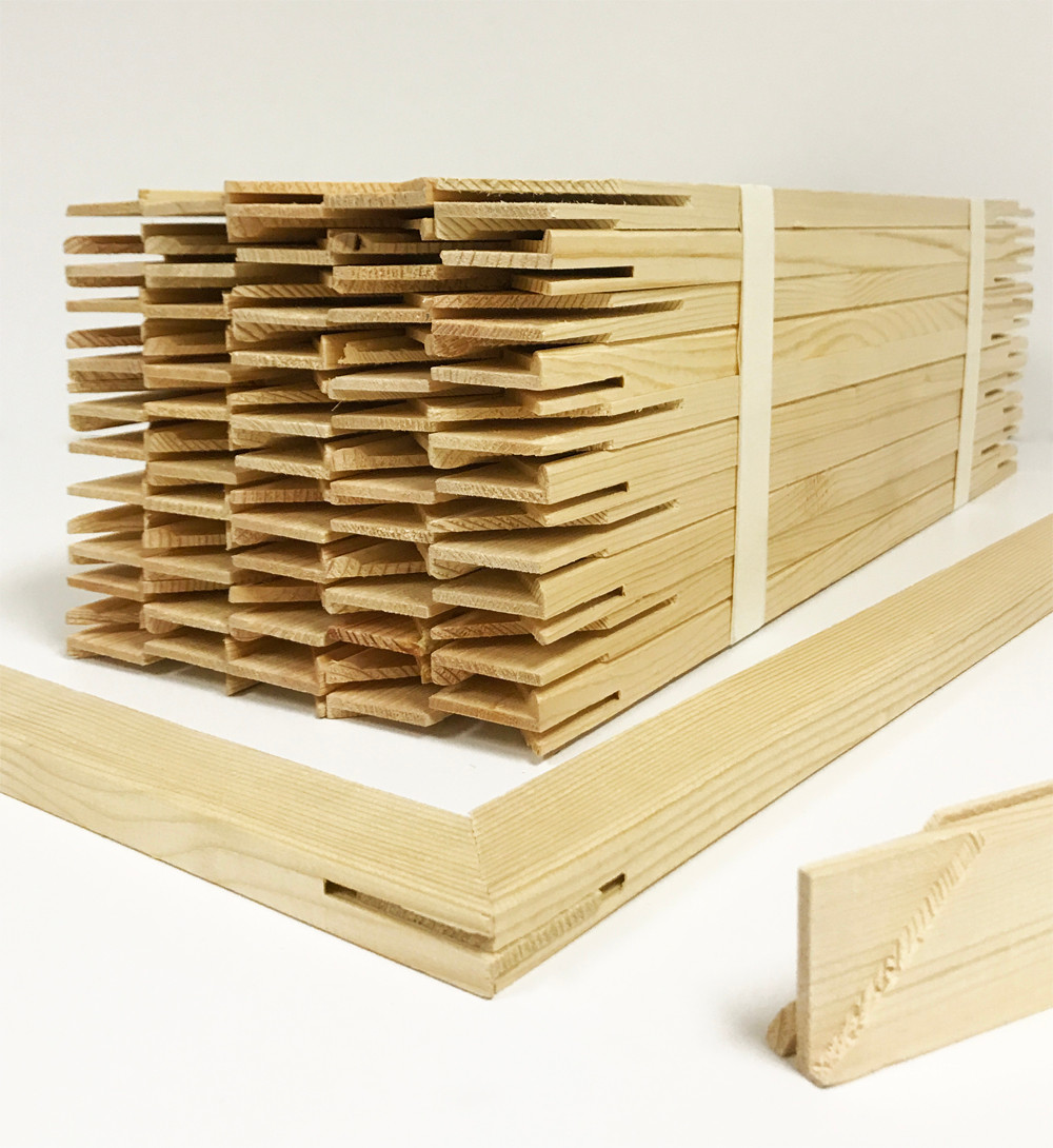 3/4" Deep Stretcher Bars 72": Bundle of 50