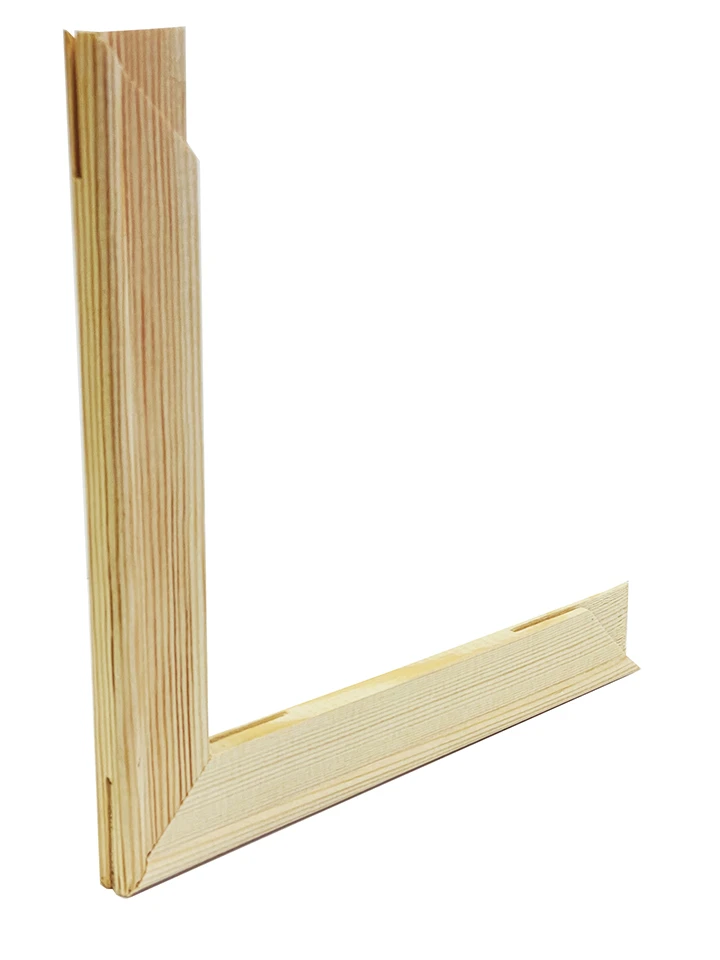 Canvas Stretcher Bars 18" 1 PC  0.75" Canvas Stretcher Frames, Extra Large Stretcher Bars for Canvas Paintings,Prints. Solid Wood Frame for Canvas Stretching Custom Size 6-84", Quality Kiln Dried Pine