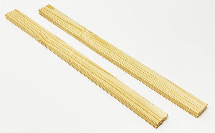 0.75" 54" 50 PK Canvas Brace Bar Wood Frame for Canvas Stretching.Canvas Stretcher Frames.Brace Bar for Needlework.Oil Paintings.Extra Large Canvas 20-72" Custom Size Brace Bar
