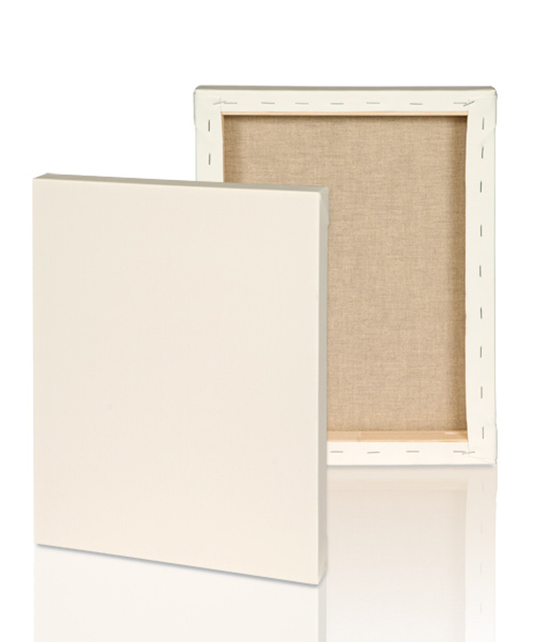 Medium Grain  1-1/2" Stretched Linen canvas 6X8 : Box of 5