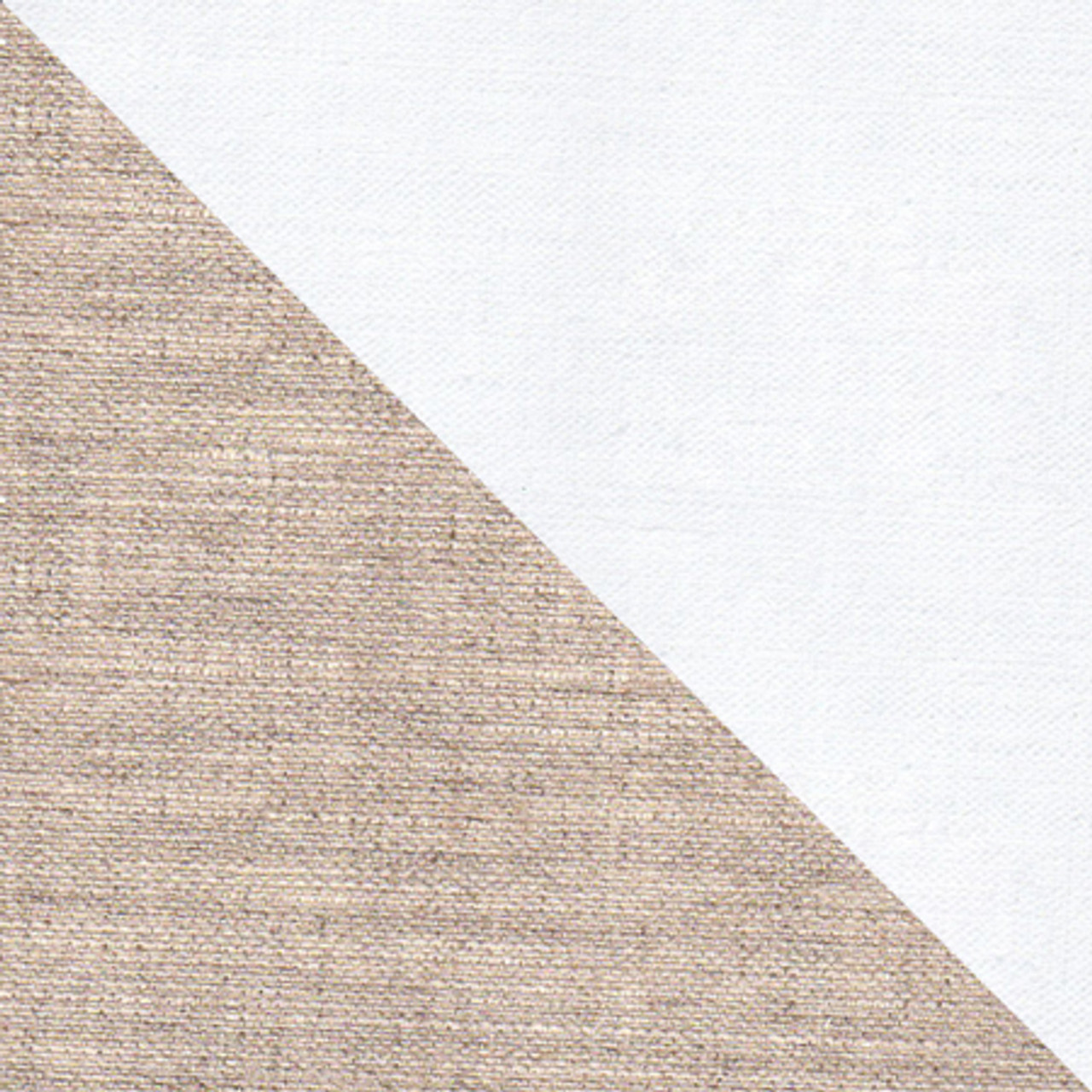 10 Oz Extra Fine ,Quadruple Primed 100% Linen Canvas-Unprimed side(bottom) / Primed side (top).
