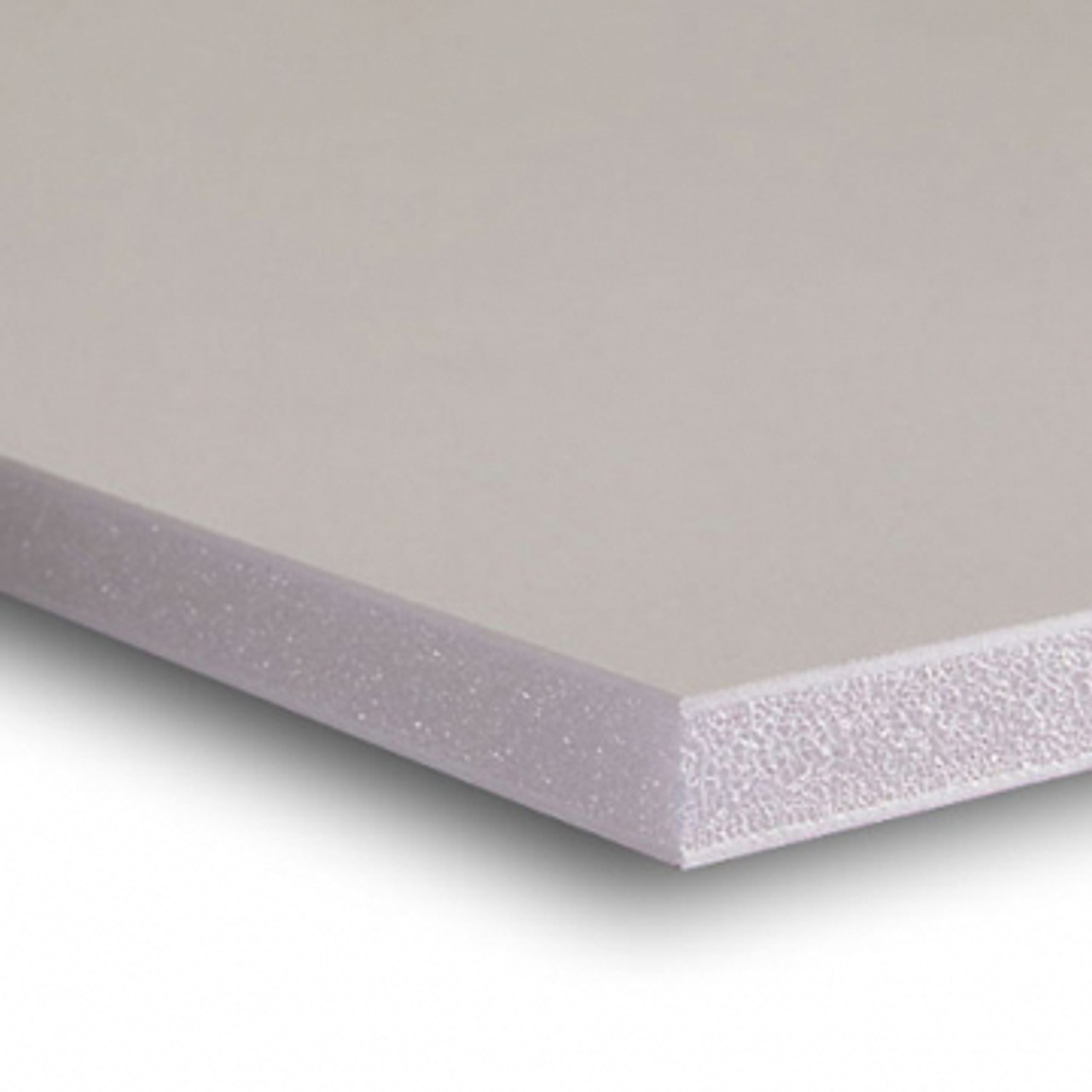 3/16 White 1 Side Self Adhesive Foam Core Boards : 36 x 48